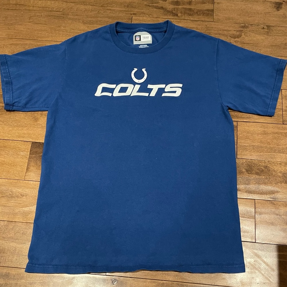(2/$15) Indianapolis Colts NFL Team Apparel Medium Shirt